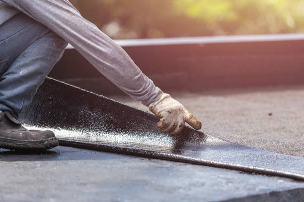 Professional Emergency Waterproofing technician working in Pine Air, FL